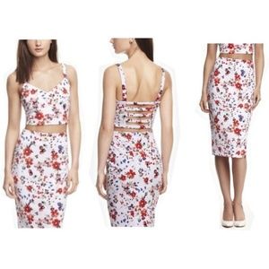 Express Floral Crop Top